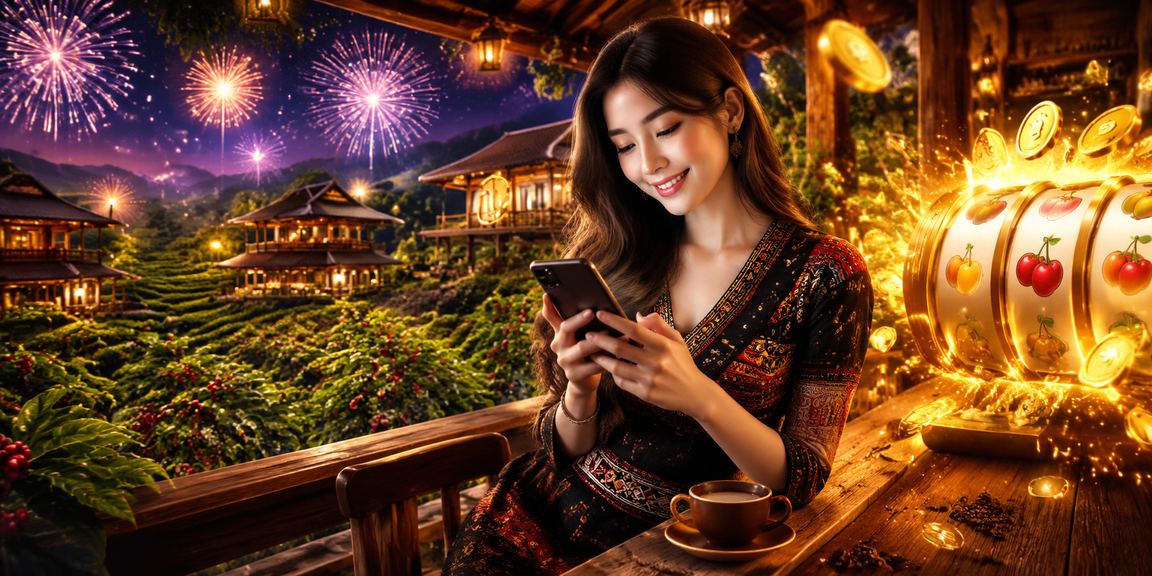 Người dùng tại Buôn Ma Thuột thư giãn với cà phê và xem phân tích kèo trên điện thoại